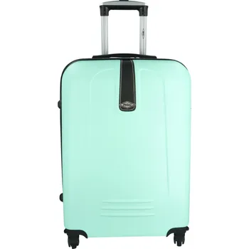 Plastový cestovní kufr Peek, světle zelená M