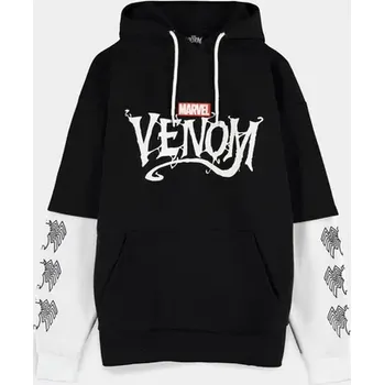 Pánská mikina Difuzed Marvel ® Venom Men's Double Sleeved Hoodie ® 2XL