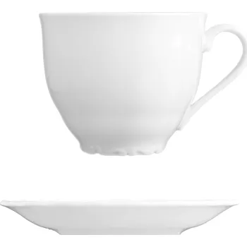 G. Benedikt | Šálek vysoký s podšálkem, bílý, 230 ml, Verona