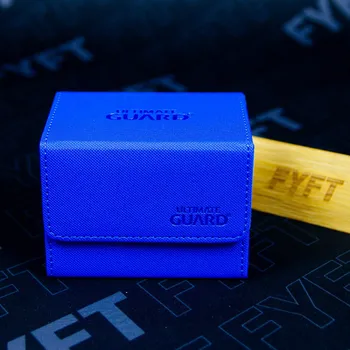 Příslušenství k deskovým hrám Sidewinder 80+ XenoSkin (Ultimate Guard) - krabička na karty Barva: Modrá