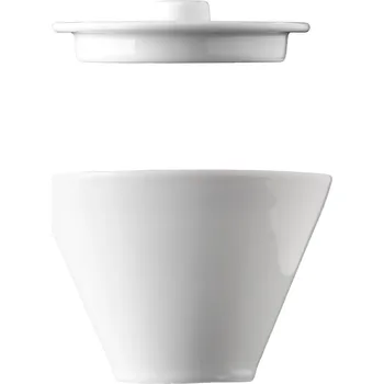 Cukřenka Lilien | Cukřenka s víčkem, bílá, Pureline