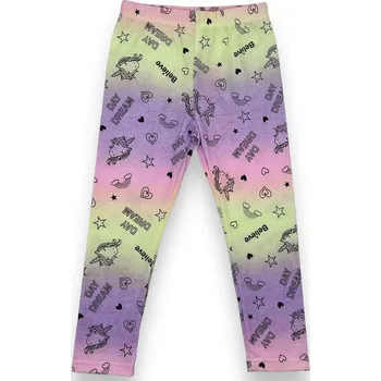 Dívčí oblečení Kugo Dívčí fialové legíny Barva: Fialová, Velikost: 98