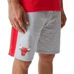 Pánské kraťasy na volný čas New Era NBA SIDE PANEL CHICAGO BULLS SHORT šedé 12590890 - S | UK 8,5 | US 11