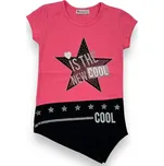 Harun Dívčí trička s krátkým rukávem STAR Barva: Růžová, Velikost: 164