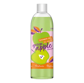 Sprchový gel Melado Green Apple krémový sprchový gel Zelené jablko, 500 ml