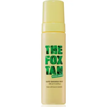 Přípravek po opalování The Fox Tan Rapid Banana Whip přípravek k urychlení a prodloužení opálení bez ochranného faktoru 200 ml