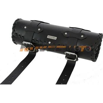 Zavazadlo na motocykl Kožená rolka RSA-7A (33 cm), na chopper/cruiser