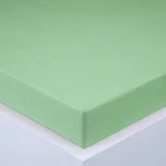 Napínací prostěradlo froté EXCLUSIVE světle zelené sada 2 ks 90 x 200 cm