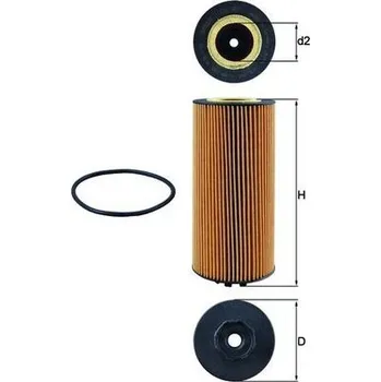 Olejový filtr Olejový filtr MAHLE OX 987D