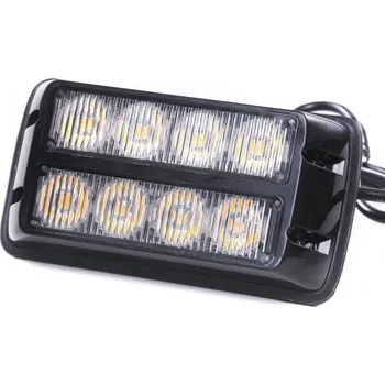 Přídavný světlomet světlo výstražné LED oranžové PREDATOR 8*3W