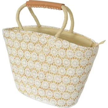 Kabelka Pletená krajková dámská kabelka do ruky