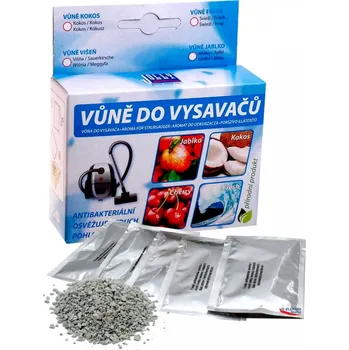 Vůně do vysavače Vůně Jablko JOLLY Granulovaná do sáčku vysavače, 5ks sáčků