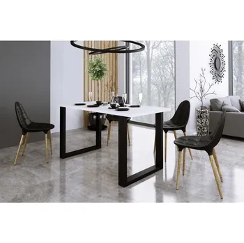 Jídelní stůl Jídelní stůl IMPERIAL bílý 138 x 67 cm