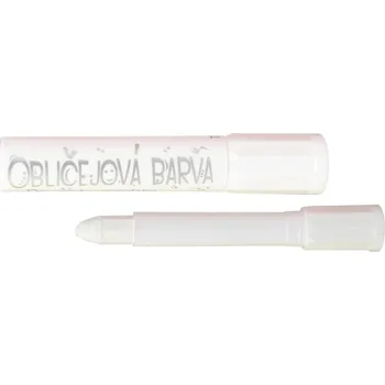 Karnevalový doplněk Amos Barvy na obličej a tělo Barva: Bílá