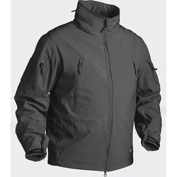 Bunda nepromokavá - GUNFIGHTER - Soft shell - Černá - Helikon Velikost: XL