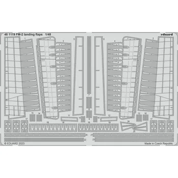 Plastikový model Eduard 1/48 FM-2 landing flaps (EDUARD)