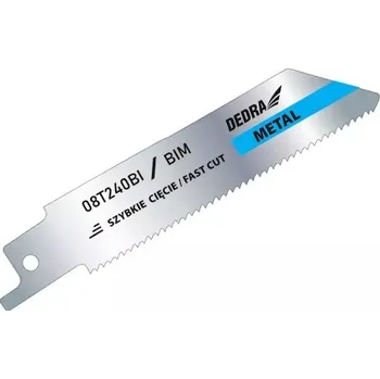 Pilový kotouč Dedra 08T240BI Pilové listy pro šavlovou pilu 100/75 mm, kov, BIM, 2 ks
