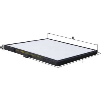 Kabinový filtr Kabinový (pylový) filtr MAHLE LA 471