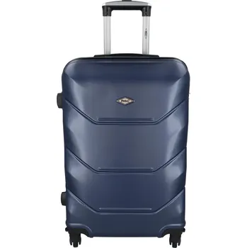 Cestovní plastový kufr Sonrado vel. XL, tmavě modrá