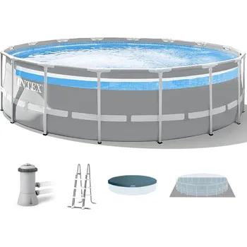 Bazén INTEX Prism Frame Premium Pools Bazén 427 x 107 cm s kartušovou filtrační pumpou 26722NP free_delivery