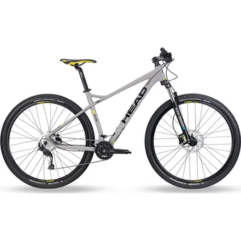 Horské kolo Horské kolo Head X-Rubi I grey matt/yellow Velikost rámu: 44cm