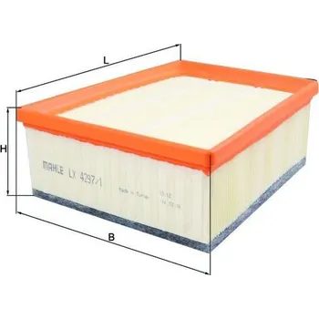 Vzduchový filtr Vzduchový filtr KNECHT LX 4297/1