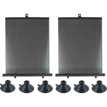 Plachta na motorové vozidlo sluneční roletky na okno 50cm, 2ks