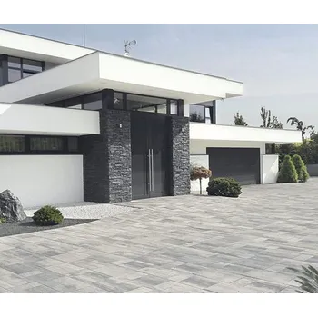 Dlažba Betonová dlažba Citytop Grande Kombi bílo-černá 6 cm