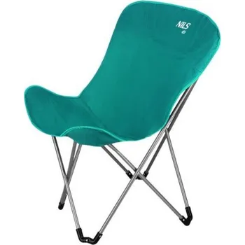 kempingová skříňka Skládací křeslo NILS Camp NC3051 zelené