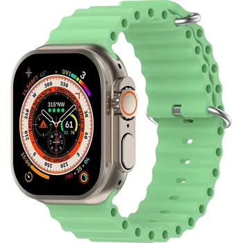 Příslušenství k chytrým hodinkám Oceánský řemínek pro Apple Watch 42/44/45/46/49mm Barva: Světle Zelená