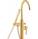 KFA MOZA vanová baterie VODOVODNÁ VANOVÁ baterie, KARTÁČOVANÉ ZLATO PVD