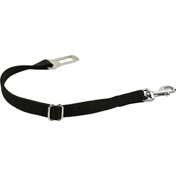 Vodítko pro psa Bafpet Poutací pás do auta - Černá, Délka: 25mm × 49 -78cm, 18701