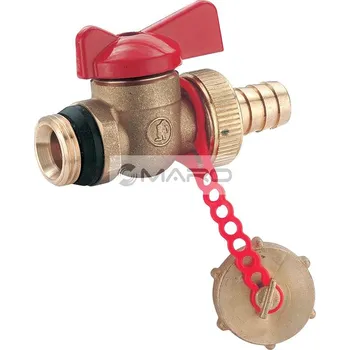 Vodovodní kohout Giacomini Kohout kulový vypouštěcí R608D s páčkou M 1/2", PN 10, R608DY113