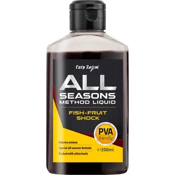 Návnadové aroma Carp Zoom All Season Method Liquid - 200 ml/Fish-Fruit Shock