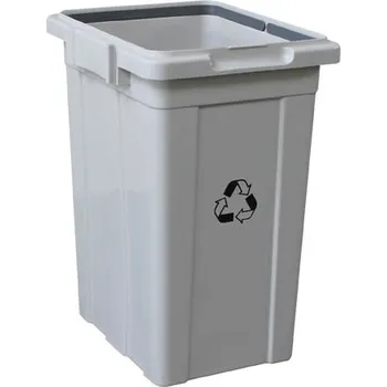 Odpadkový koš Odpadkový koš na tříděný odpad - 33l / šedý