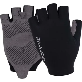 Cyklistické rukavice HOLOKOLO Cyklistické rukavice krátkoprsté - SUNSPEED - černá XL