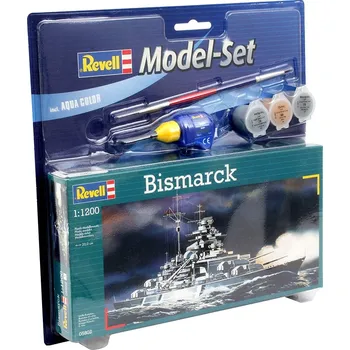 Plastikový model 65802 - Set lodě Bismarck (Revell 1:1200)
