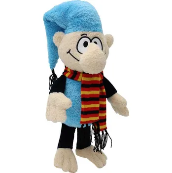 Hračka pro nejmenší Moravská ústředna Vochomůrka se šálou 44 cm modrý