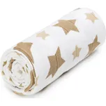 T-TOMI BIO Bambusová osuška Beige stars