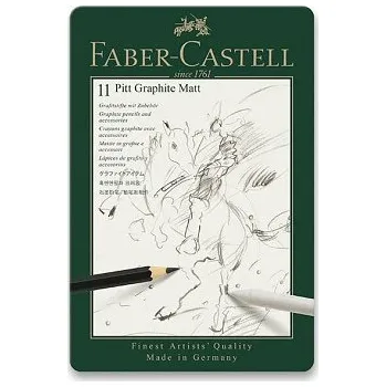 Pastelka Kreslířská sada Faber-Castell Graphite Matt 11ks (Kreslířská sada Faber-Castell Graphite Matt 11ks)