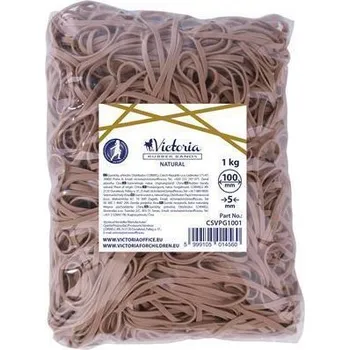 Nábytkové kování Gumička, 100x5 mm, VICTORIA, 1 kg, přírodní barva