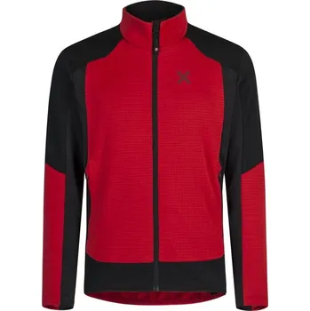 Pánská mikina Mikina Montura Stretch Color Jacket L rosso/nero