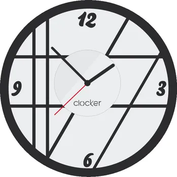 Samolepící dekorace Clocker Nalepovací hodiny Modern - Number Barva ciferníku: Bílá