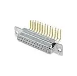 CONNFLY D-Sub PIN: 25 zásuvka zásuvka na PCB úhlové 90 THT
