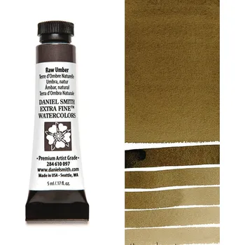 Vodová barva Akvarelová barva Daniel Smith Extra Fine, 5ml - hnědá Barva: 97 - Raw Umber
