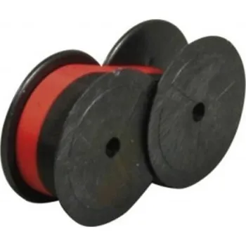 Pásek do tiskárny Páska pro "13 mm dvoukotoučová" psací stroj, VICTORIA "GR51" Černá-červená