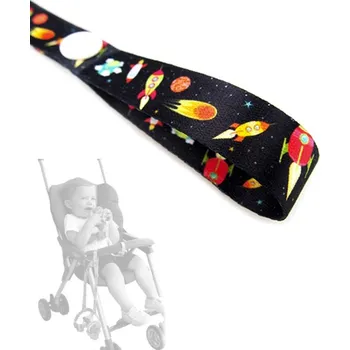 Popruh proti padání hraček z kočárku TopQ Vesmír