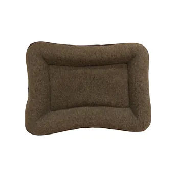 Pelíšek pro psa Pelíšek pro psy a kočky z ovčí vlny 70x90cm - jednostranný, Barevné varianty Hnědá, Velikosti 70x90 cm 200-100-00153