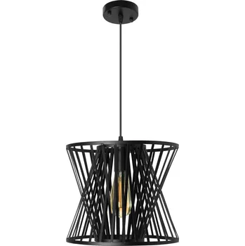 Toolight - Závěsná stropní lampa Loft - černá - APP202-1CP