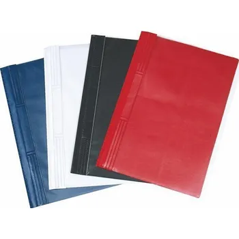 Archivační box Desky s rychlovazačem, bílé, tvrdý zadní obal, PVC, A4, VICTORIA